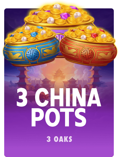 3 China Pots