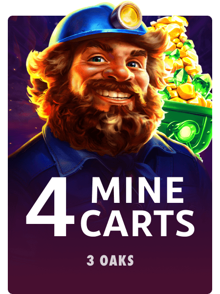 4 Mine Carts