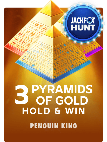 3 Pyramids of Gold: Hold & Win