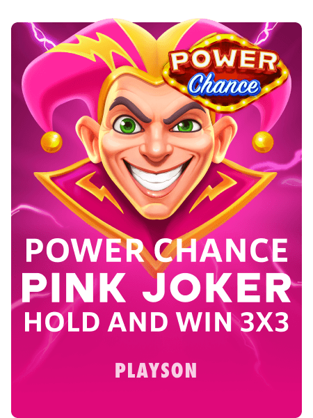 Power Chance Pink Joker Hold and Win 3x3