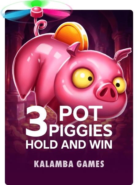 3 Pot Piggies Hold and Win
